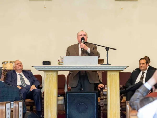 Congregation gathered for the pastoral installation